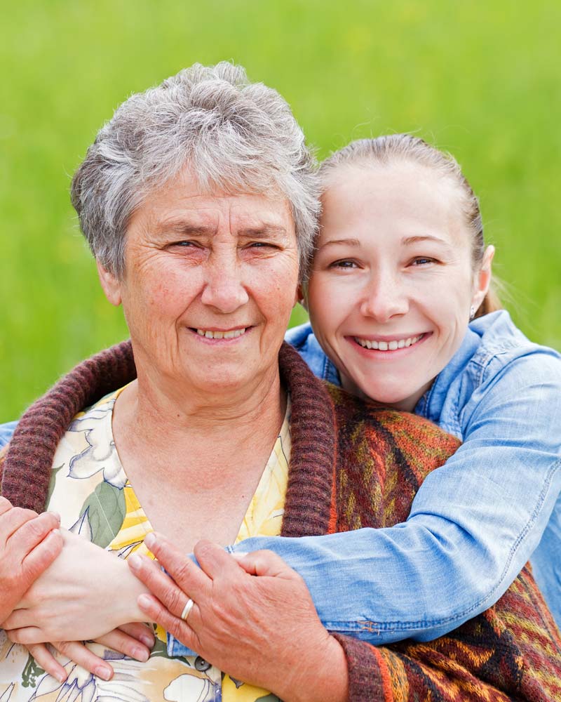 Asset Preservation planning photo of senior mother with adult daughter